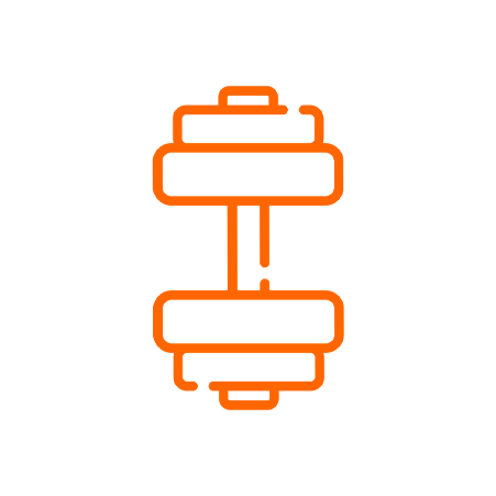 Barbell Icon-Padded-Orange