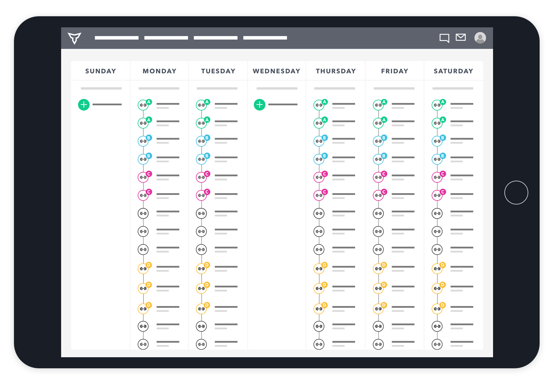teambuildr daily schedule