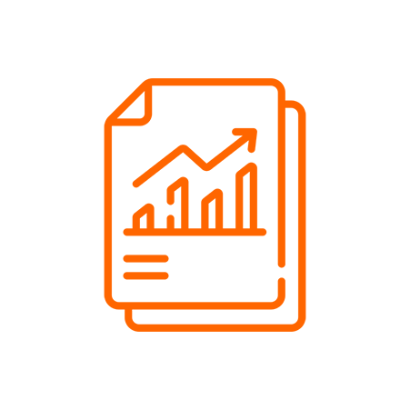 Reporting Icon-Padded-Orange