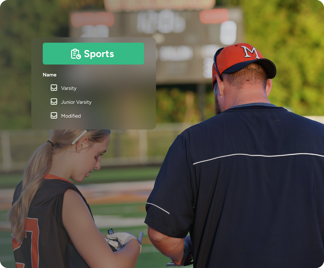 Practice Sports Listed