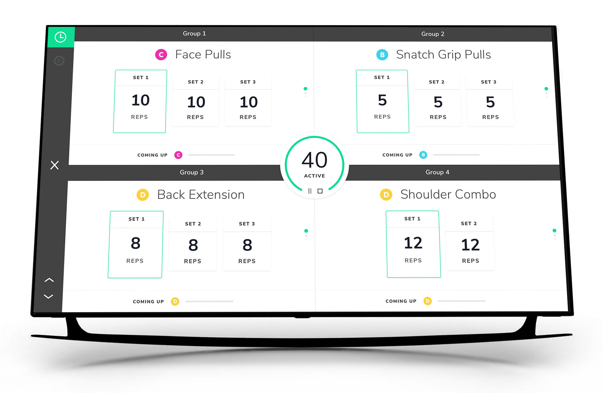 Whiteboard TV Timer-Front