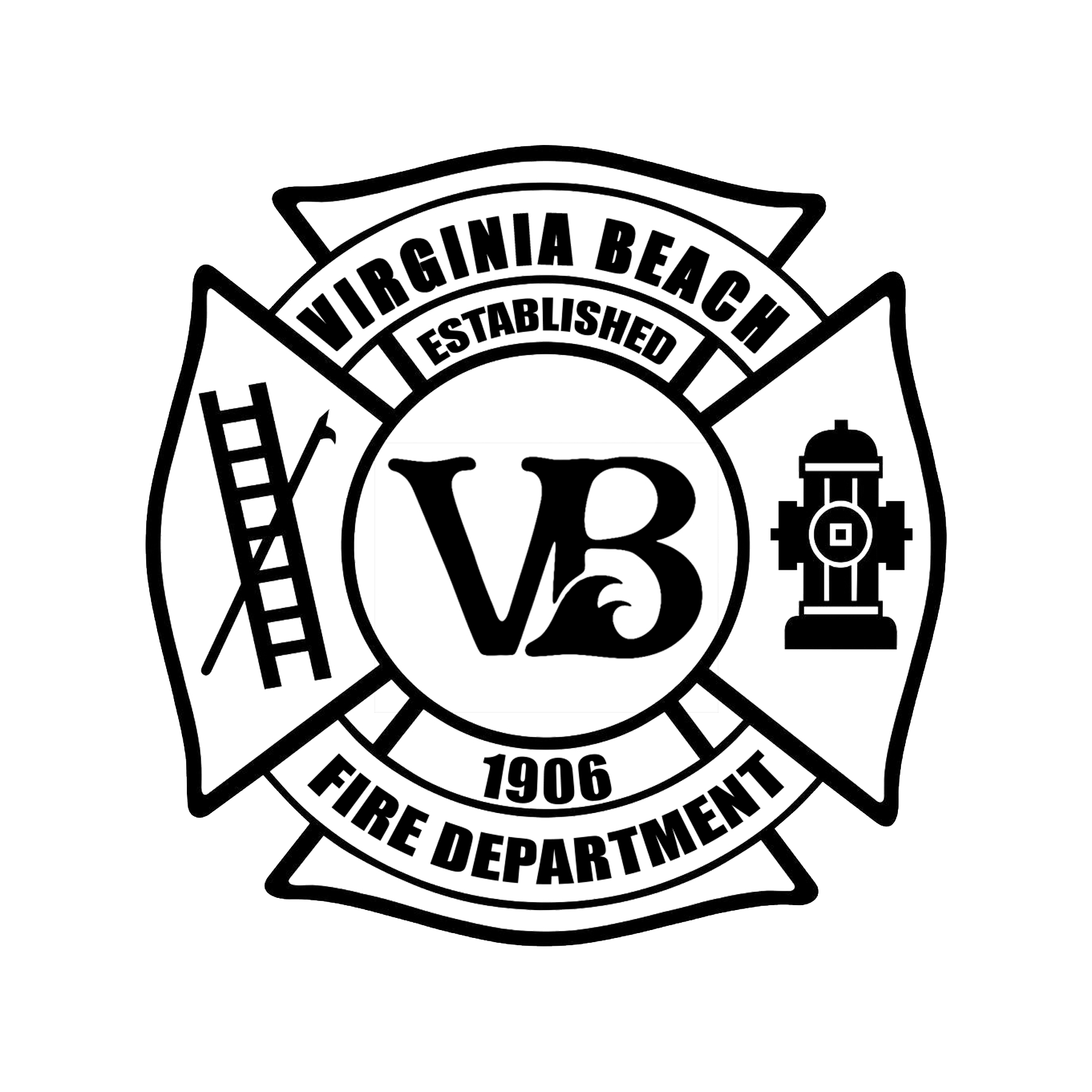 vbfd logo black